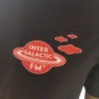 Space Grey Series 005 - Intergalactic FM T-Shirt With Red / White Logo Extra Large