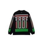 The Trilogy Tapes - STRIPES LONGSLEEVE BLACK
