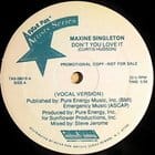 Maxine Singleton - Don't you love it