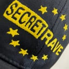 art-aud - SECRET RAVE EMBROIDERY CAP - YELLOW