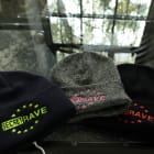 art-aud - SECRET RAVE EMBROIDERY BEANIE - YELLOW