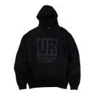 Underground Resistance - UR Hoodie (Black print on black)