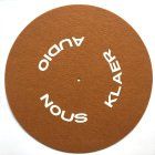 Nous'klaer Audio - Nous'klaer Audio 'Text' Slipmat Brown